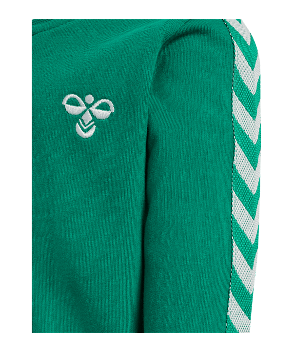 Hummel Bille Trainingsanzug Kids Grün F6313 - gruen