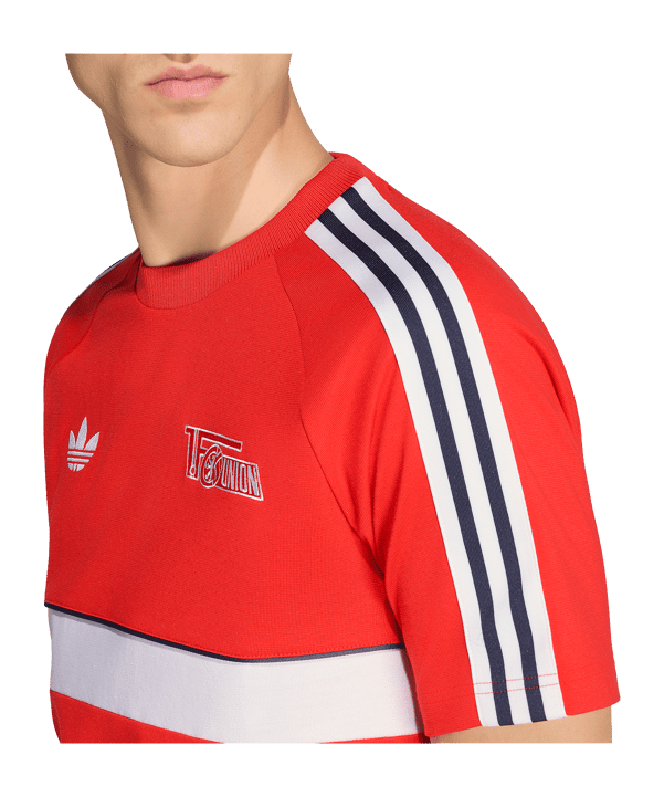 adidas Originals 1. FC Union Berlin T-Shirt Rot - rot