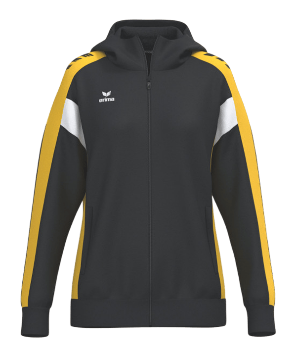 Erima Celebrate 125 Kapuzenjacke Damen Schwarz - schwarz