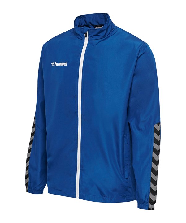 Hummel Authentic Micro Trainingsjacke F7045 - blau