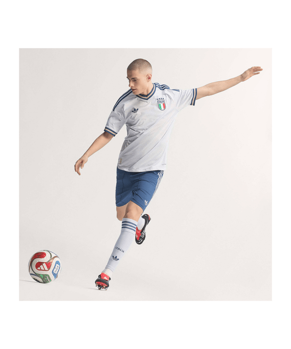 adidas FIGC Italien Authentic Trikot Away WM 2026 Blau - blau