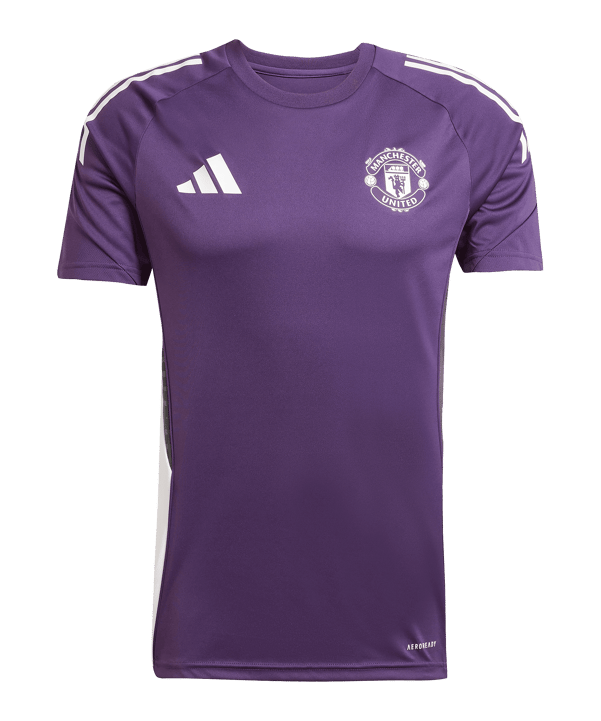 adidas Manchester United Competiton Trainingsshirt Lila - lila