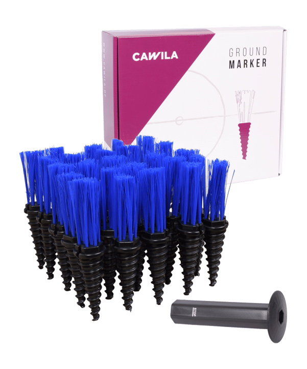 Cawila Einmesshilfe PITCH 25er Set Blau - blau