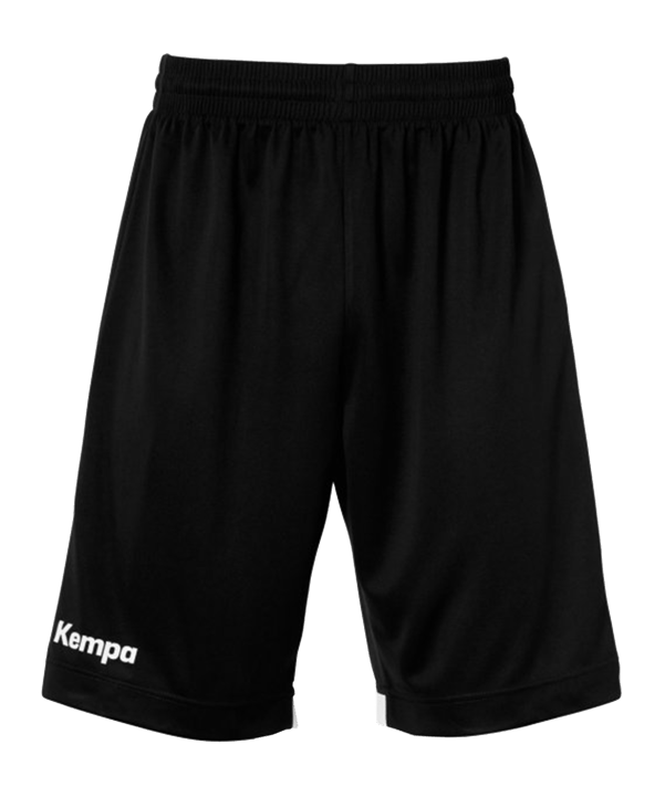 Kempa Player Long Short Kids Schwarz Weiss F01 - schwarz