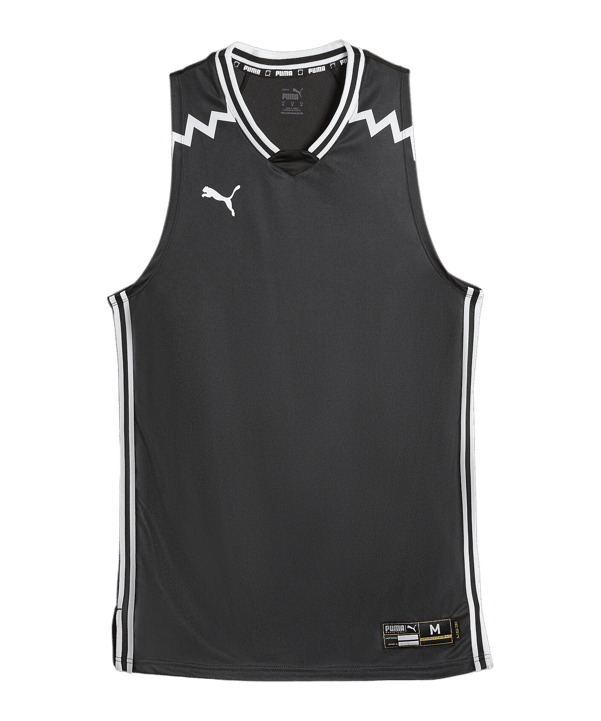 PUMA Hoops Team Game Trikot Schwarz F01 - schwarz