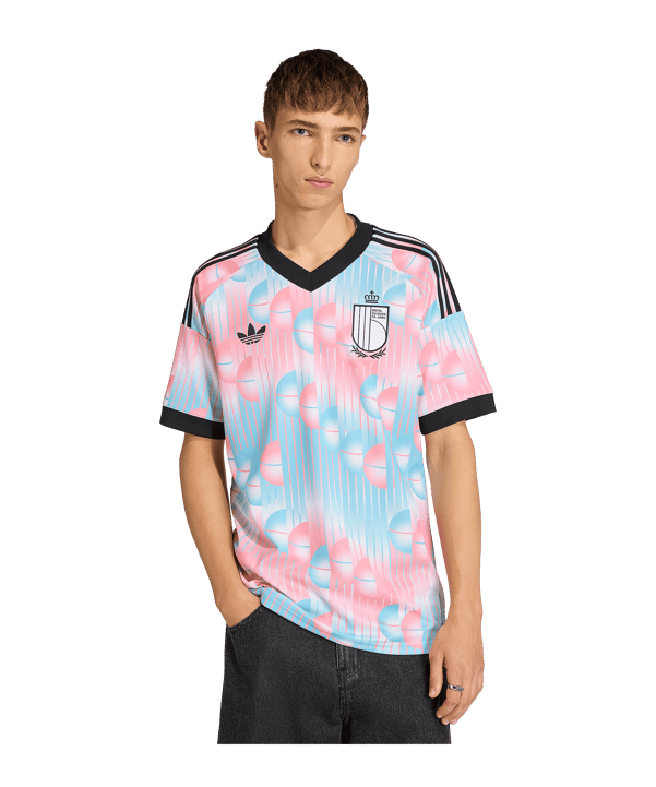 adidas KBVB Belgien Trikot Away WM 2026 Blau - blau