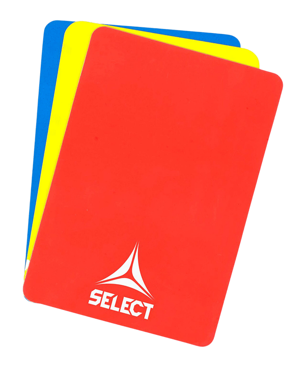Select Schiedsrichterkarten Handball V24 Karten-Sets Rot - rot