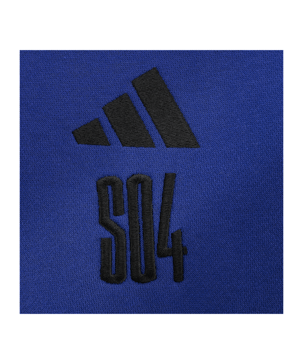 adidas FC Schalke 04 Hoody Kids Blau Blau - blau