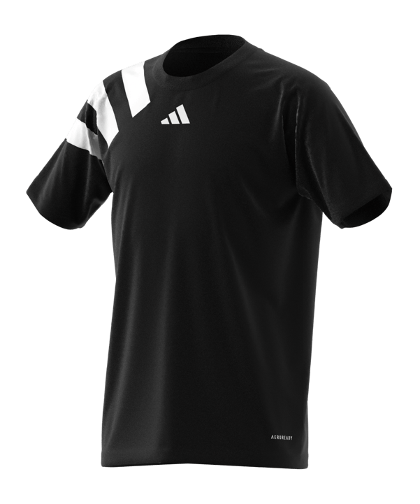 adidas Fortore 23 Trikot Kids Schwarz Weiss - schwarz