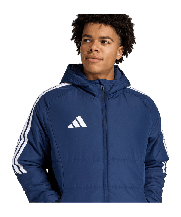 adidas Tiro 26 Winterjacke Blau - blau