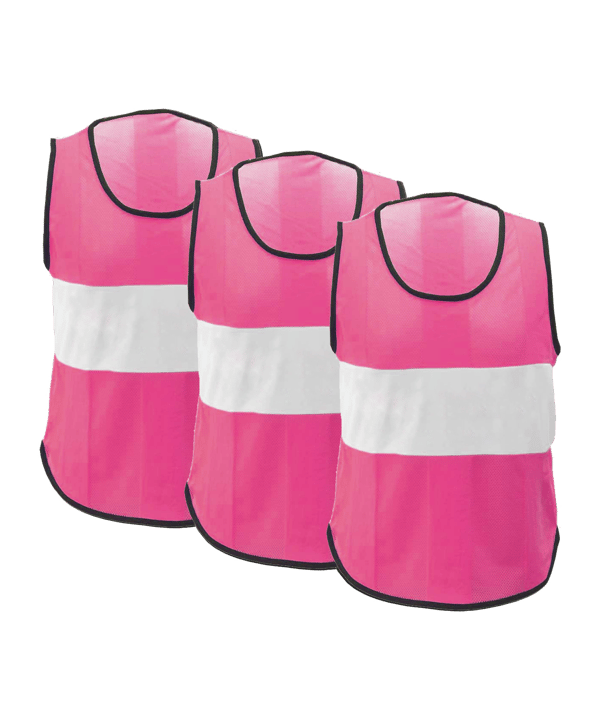 Cawila Trainingsleibchen TEAM 3er Set Pink - pink