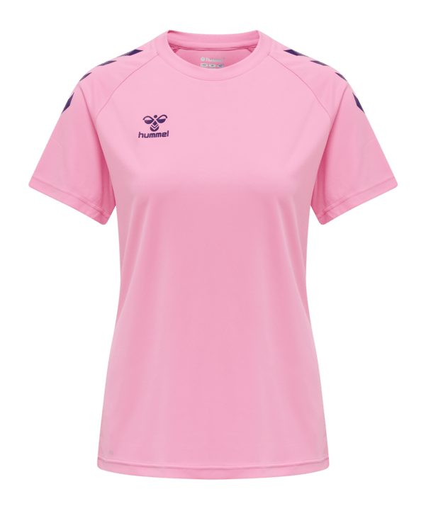 Hummel hmlCORE XK Poly T-Shirt Damen Rosa F3257 - rosa