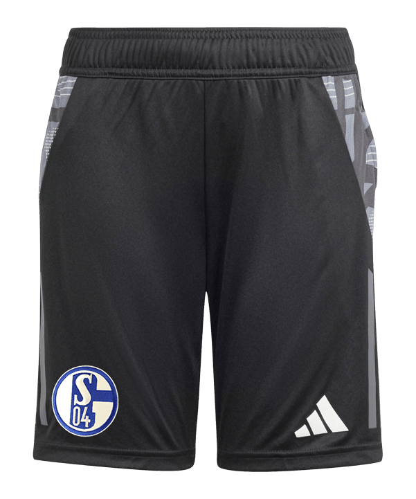 adidas FC Schalke 04 Short Kids Schwarz - schwarz