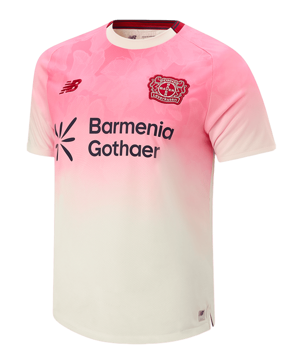 New Balance Bayer 04 Leverkusen Trikot Away 2025/2026 Kids Weiss FAWY - mehrfarbig