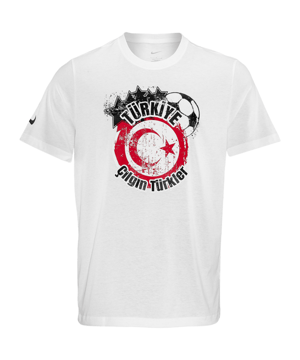 Nike TFF CT T-Shirt EC 2024 Weiss - weiss