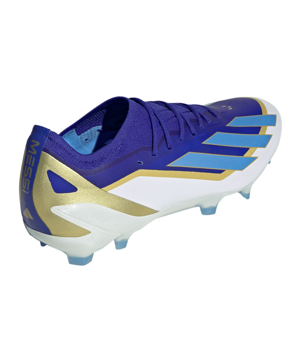 adidas X Crazyfast Elite FG Messi SPARK GEN10S Blau Blau Weiss - blau
