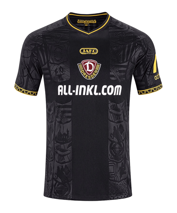 JAKO Dynamo Dresden Trikot 3rd 2026/2027 Kids Schwarz F800 - schwarz