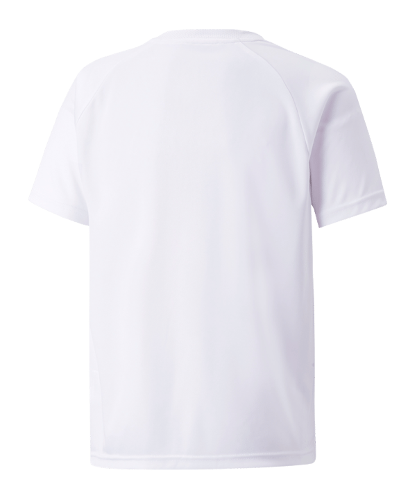 PUMA teamLIGA Striped Trikot Kids Weiss F04 - weiss
