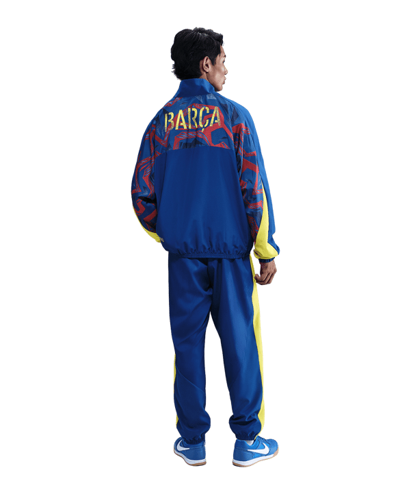 Nike FC Barcelona Strike Woven Trainingshose Blau F431 - blau