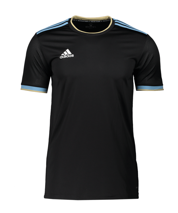 adidas micomp 21 Custom Trikot Schwarz - schwarz