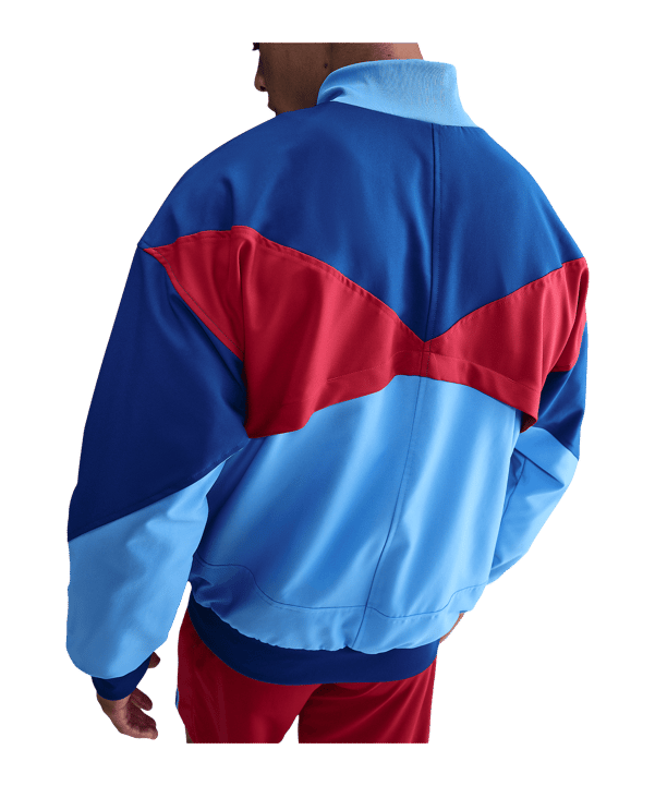 Nike FC Barcelona Strike Anthem Jacke Blau F412 - blau