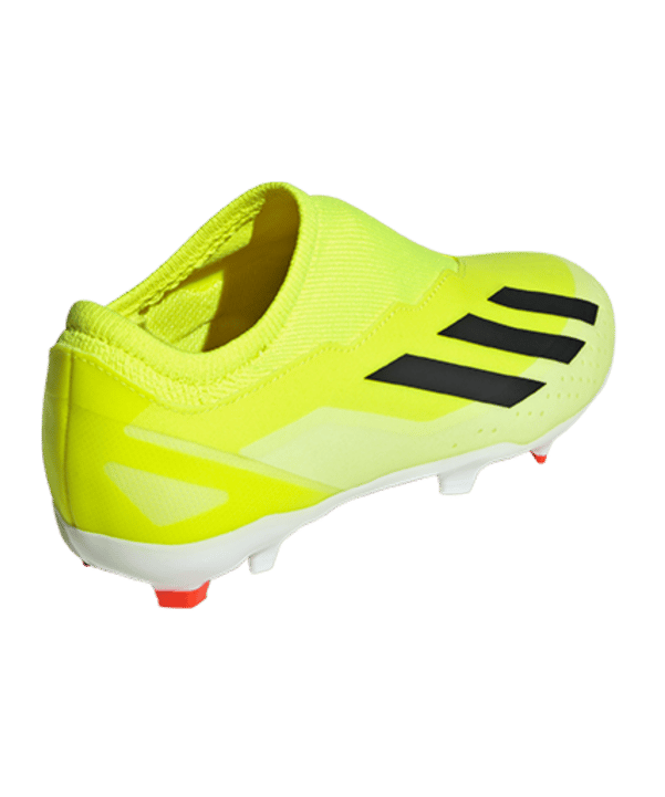 adidas X Crazyfast League LL FG Solar Energy Kids Weiss - gelb