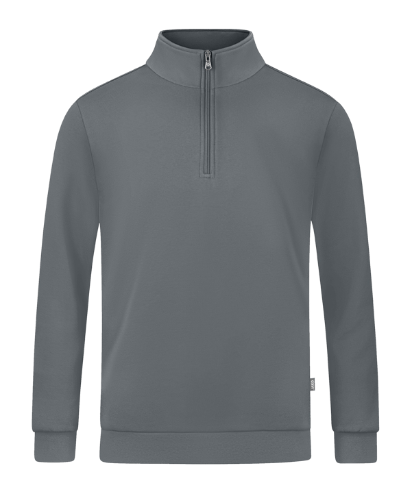 Jako Organic Ziptop Grau F840 - grau