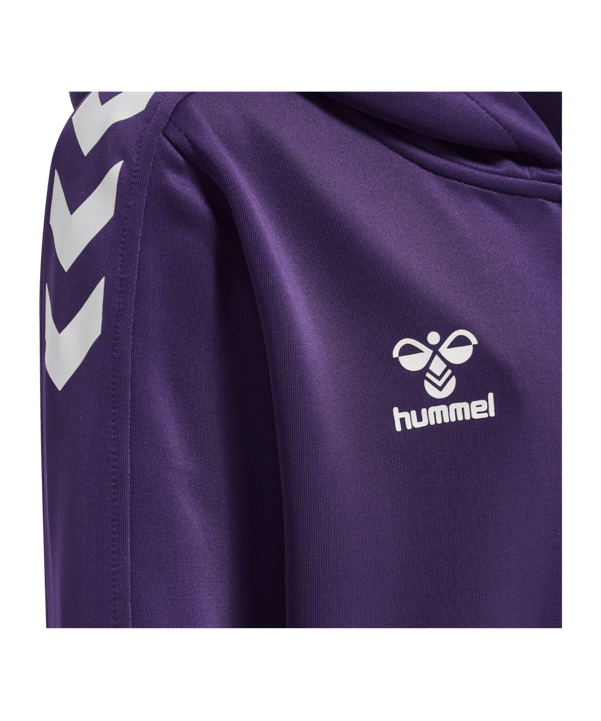 Hummel hmlCORE XK Kapuzenjacke Kids Lila F3332 - lila