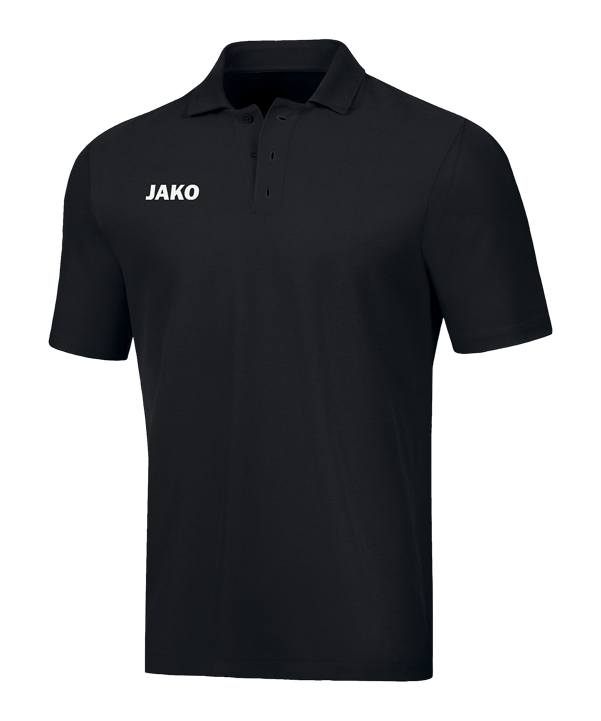 JAKO Base Poloshirt Kids Schwarz F08 - schwarz