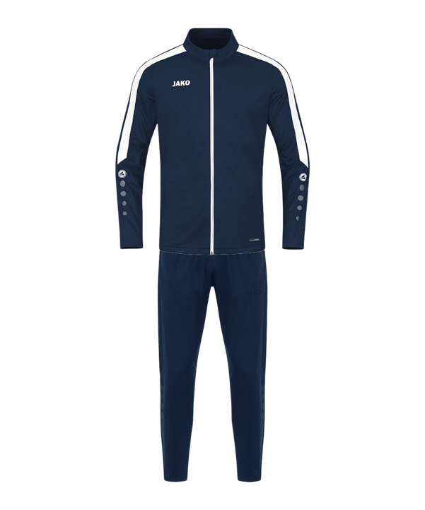 JAKO Polyester Power Trainingsanzug Blau F900 - blau
