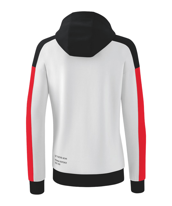 Erima Change by Hoody Damen Weiss Schwarz - weiss