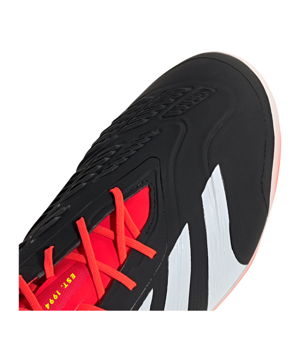 adidas Predator Elite 2G/3G AG Solar Energy Schwarz Weiss Rot - schwarz