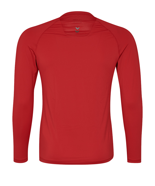 Hummel First Performance Langarmshirt Rot F3062 - rot