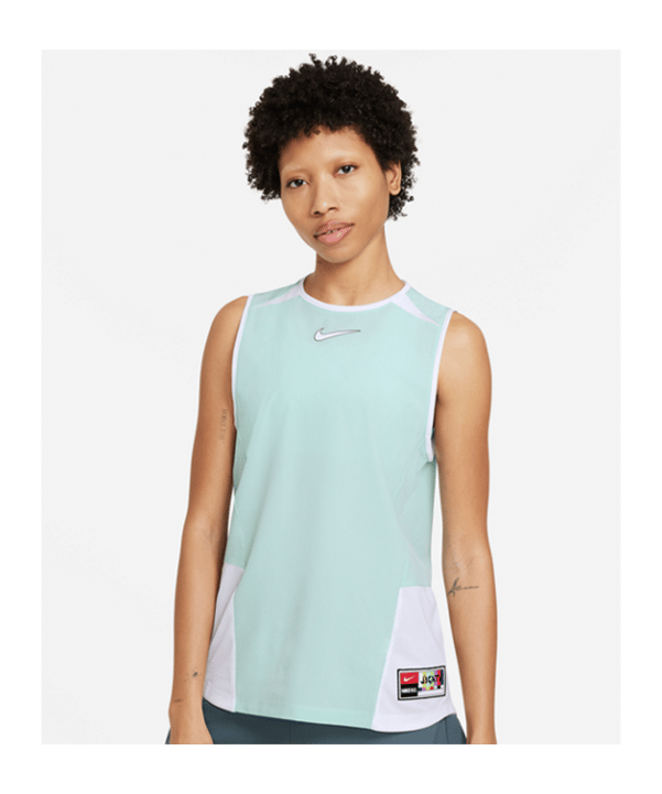 Nike F.C. Tanktop Damen Hellblau F382 - tuerkis