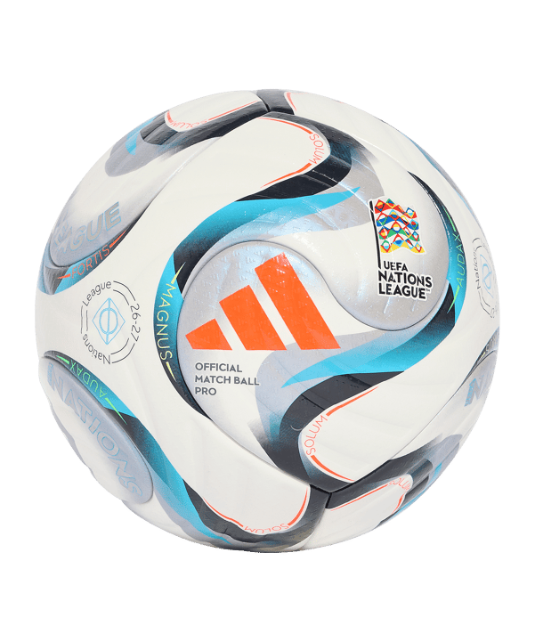 adidas UEFA NL PRO Spielball Blau - blau