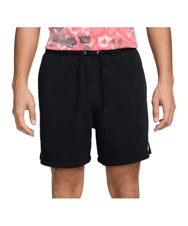 Nike Club French Terry Flow Short Schwarz F010 - schwarz