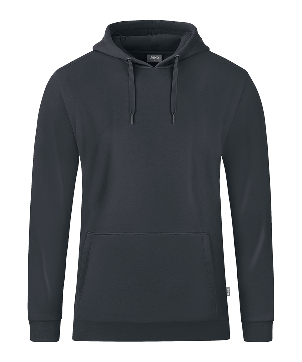 Jako Organic Hoody Grau F830 - grau