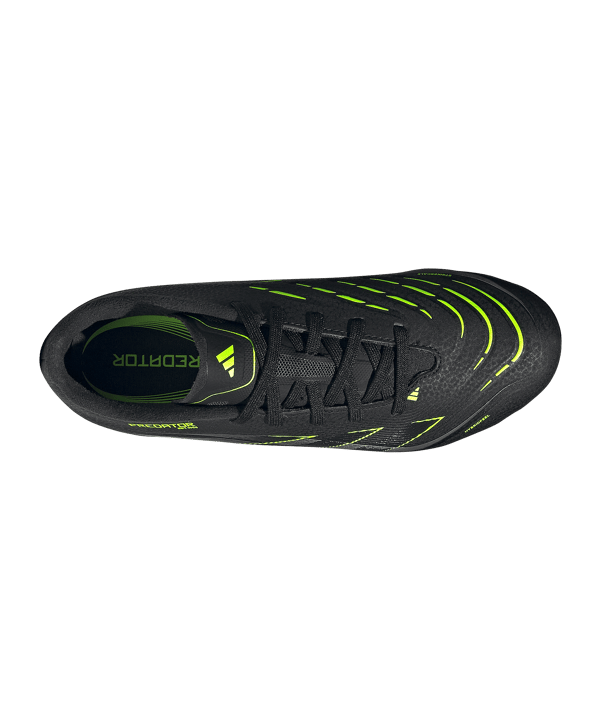 adidas Predator League FG/MG Electric Stealth Kids Schwarz - schwarz