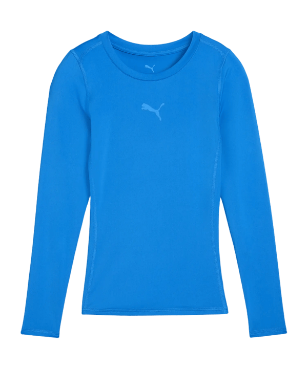 PUMA teamLIGA26 Baselayer LS T-Shirt Kids Blau F02 - blau