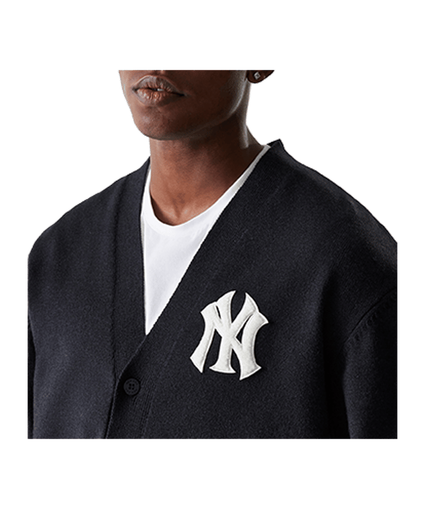 New Era MLB Knit New York Yankees Jacke Schwarz - schwarz