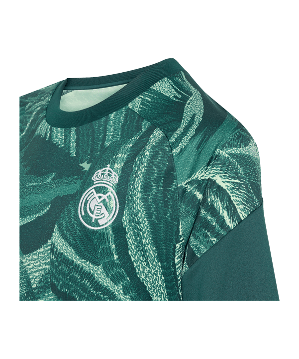 adidas Real Madrid Pre-Match Trikot 2026/2027 Kids Grün - gruen