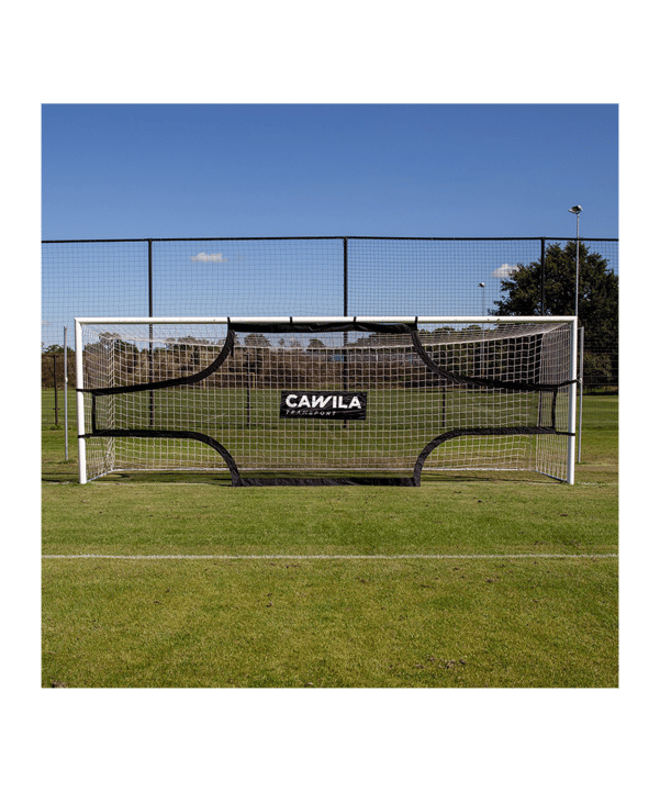 Cawila Target Netz 5 x 2m Schwarz Weiss - schwarz