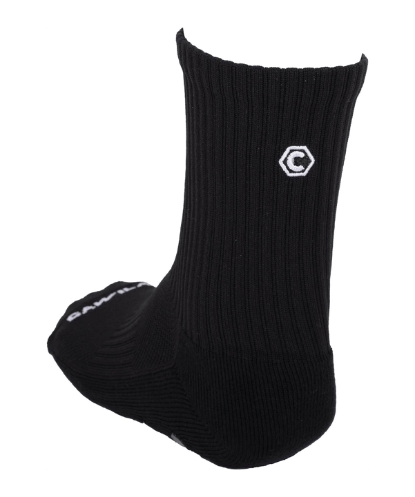 Cawila GEAR Socken GRIP PREMIUM Schwarz - schwarz