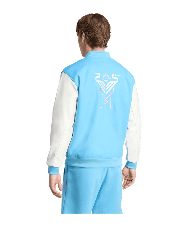 adidas Inter Miami Anthem Jacke Blau - blau