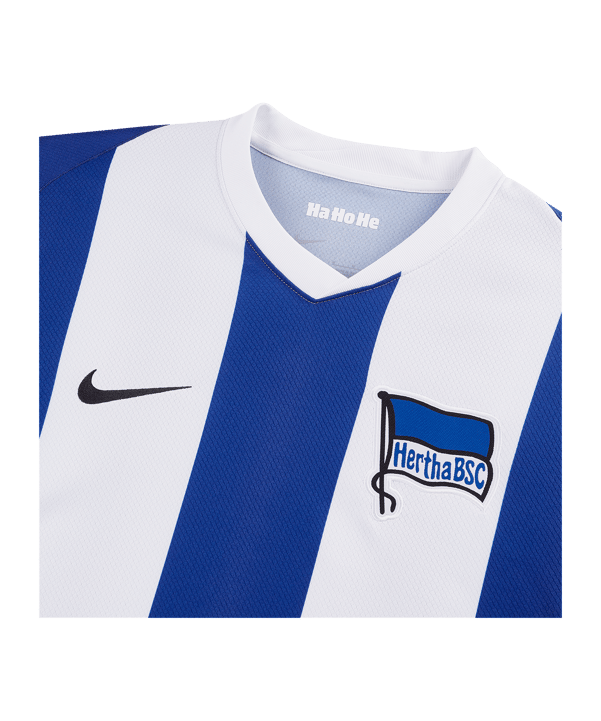 Nike Hertha BSC Berlin Trikot Home 2024/2025  Blau Weiss Schwarz F417 - blau