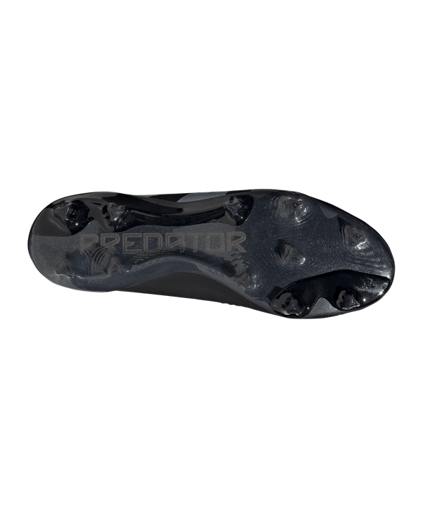 adidas Predator Elite FG Dark Spark Schwarz Grau - schwarz
