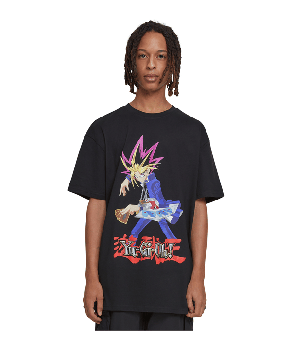 Mister Tee YU-GI-OH Duell O T-Shirt Schwarz - schwarz