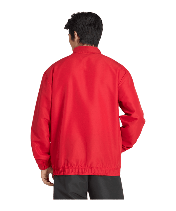 adidas Entrada 26 Präsentationsjacke Rot - rot