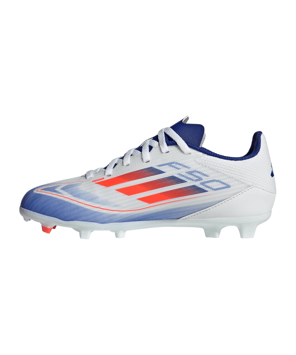 adidas F50 League FG/MG Advancement Kids Weiss Rot - weiss