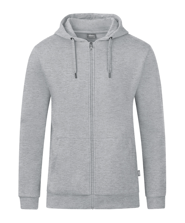 Jako Organic Kapuzenjacke Grau F520 - grau